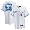 Ndoa T.Blue Jays #34 Kevin Gausman Player White Home Game Stitched Jerseys