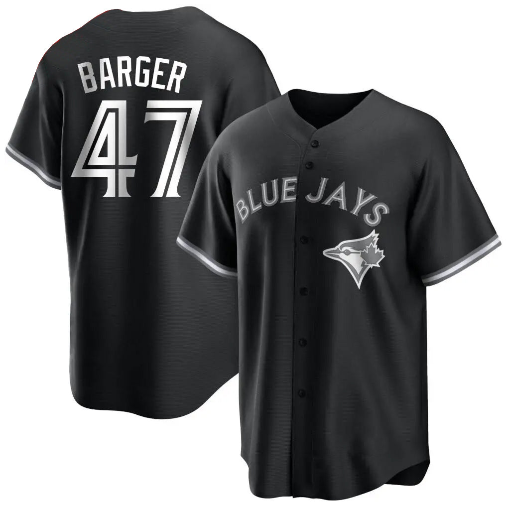 Ndoa T.Blue Jays #47 Addison Barger Player Black City Connect Limited Stitched Jerseys