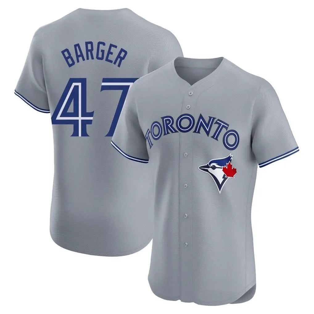 Ndoa T.Blue Jays #47 Addison Barger Player Gray Elite Limited Stitched Jerseys