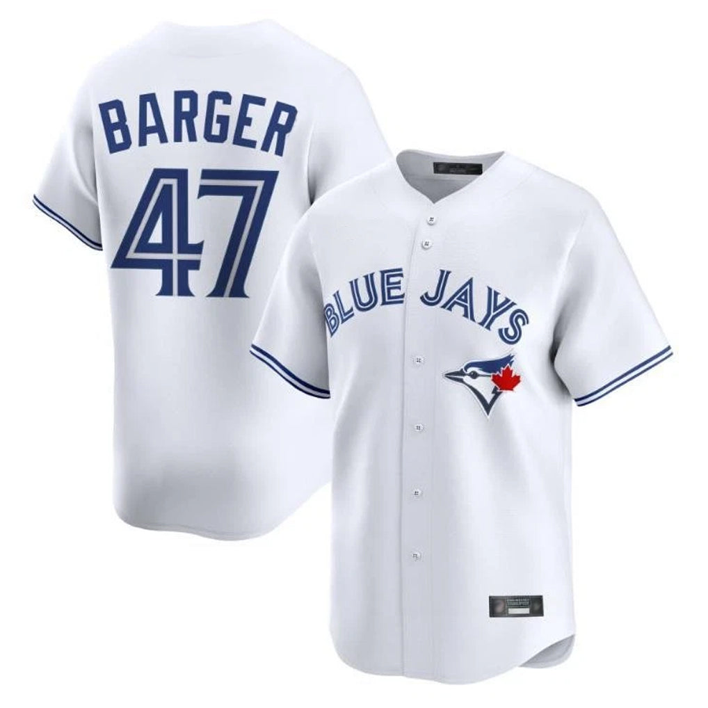 Ndoa T.Blue Jays #47 Addison Barger Player White Home Limited Stitched Jerseys