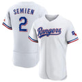 Ndoa T.Rangers #2 Marcus Semien Player Gold Collection Limited White Elite Stitched Jerseys