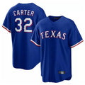 Ndoa T.Rangers #32 Evan Carter Player Royal Home Limited Stitched Jerseys