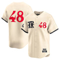 Ndoa T.Rangers #48 Jacob deGrom Player Cream Limited City Connect Stitched Jerseys