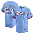 Ndoa T.Rangers #53 Adolis Garcia Player Light Blue Home Limited Stitched Jerseys