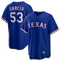 Ndoa T.Rangers #53 Adolis Garcia Player Royal Home Limited Game Stitched Jerseys
