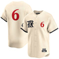 Ndoa T.Rangers #6 Josh Jung Player Cream Limited City Connect Cream Stitched Jerseys