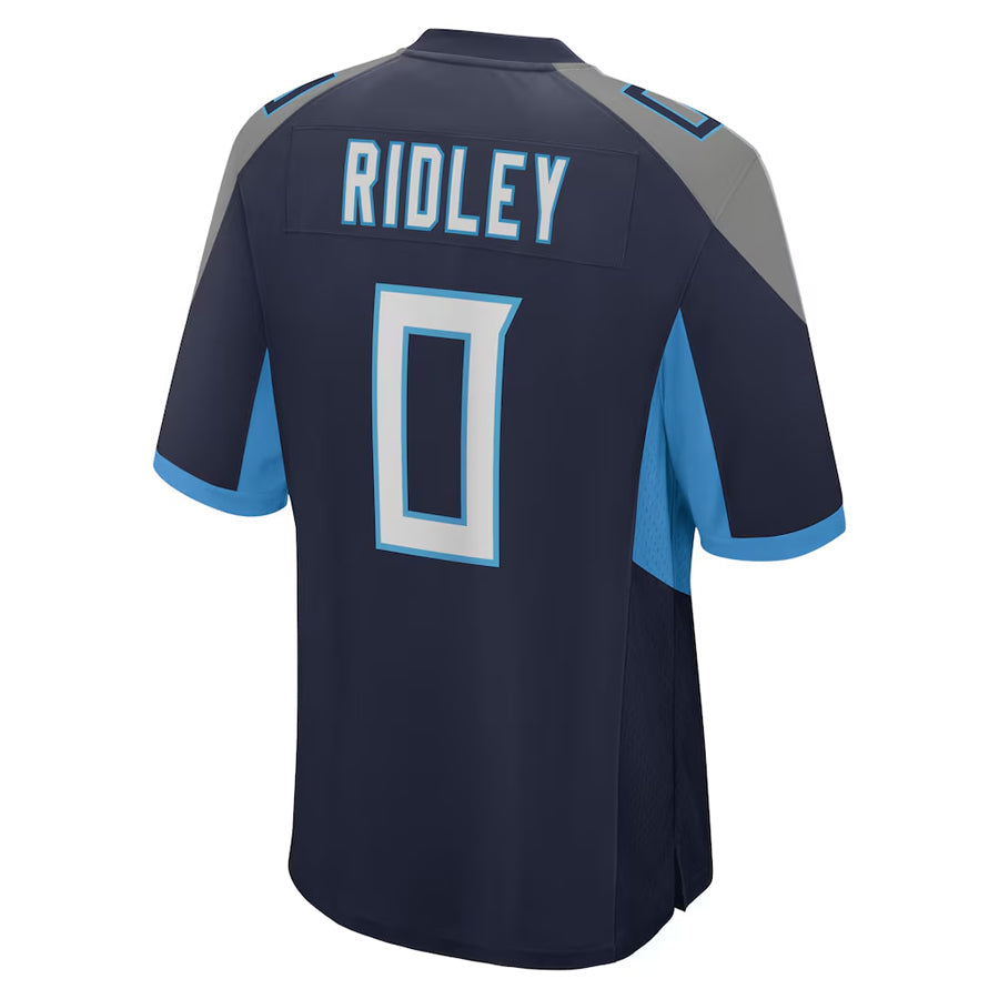 Ndoa T.Titans #0 Calvin Ridley Player Navy Home Game Stitched Jerseys