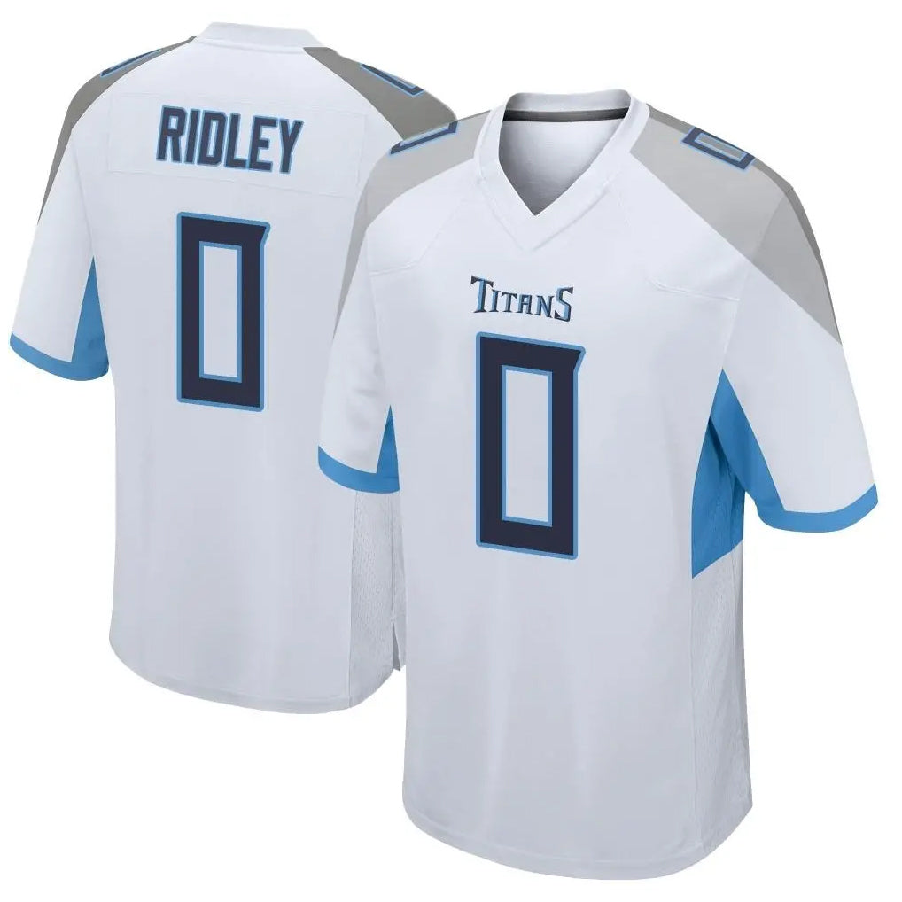 Ndoa T.Titans #0 Calvin Ridley Player White Home Game Stitched Jerseys