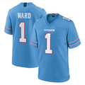 Ndoa T.Titans #1 Cameron Ward Player Light Blue 2026 Game Home Stitched Jerseys