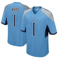 Ndoa T.Titans #1 Cameron Ward  Player Light Blue Home Game Stitched Jerseys