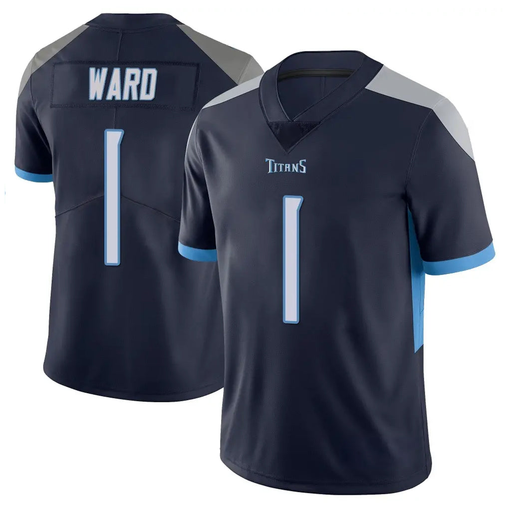 Ndoa T.Titans #1 Cameron Ward Player Navy Limited Vapor Untouchable Home Game Stitched Jerseys
