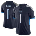 Ndoa T.Titans #1 Cameron Ward Player Navy Limited Vapor Untouchable Home Game Stitched Jerseys