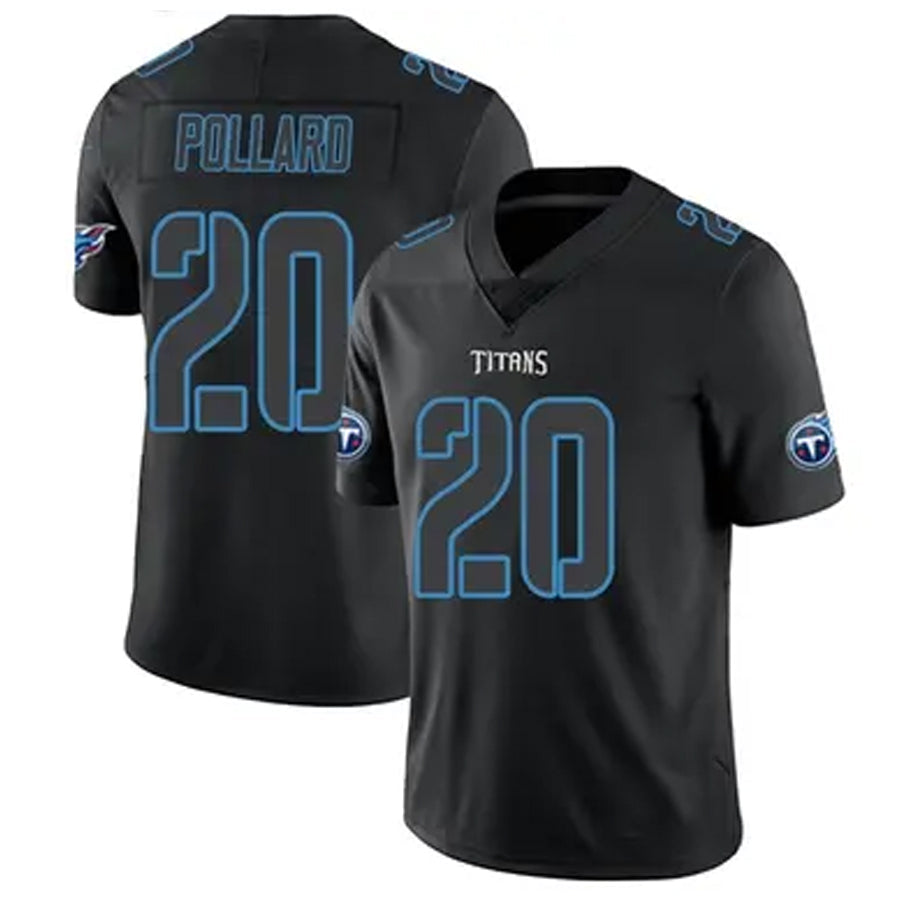 Ndoa T.Titans #20 Tony Pollard Player Black Fashion Elite Limited Stitched Jerseys