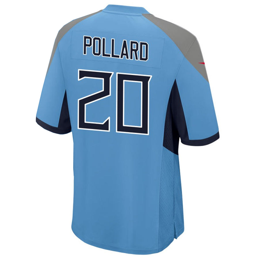 Ndoa T.Titans #20 Tony Pollard Player Light Blue Home Game Stitched Jerseys