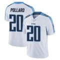 Ndoa T.Titans #20 Tony Pollard Player White Limited Vapor Untouchable Home Game Stitched Jerseys