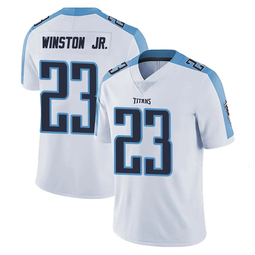 Ndoa T.Titans #23 Kevin Winston Jr. Player White Limited Vapor Untouchable Home Game Stitched Jerseys