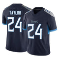 Ndoa T.Titans #24 Alontae Taylor Player Navy Limited Vapor F.U.S.E. Home Game Stitched Jerseys