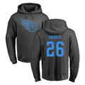 Ndoa T.Titans #26 Marcus Harris Player Ash One Color Pullover Hoodies Home Game Stitched Jerseys