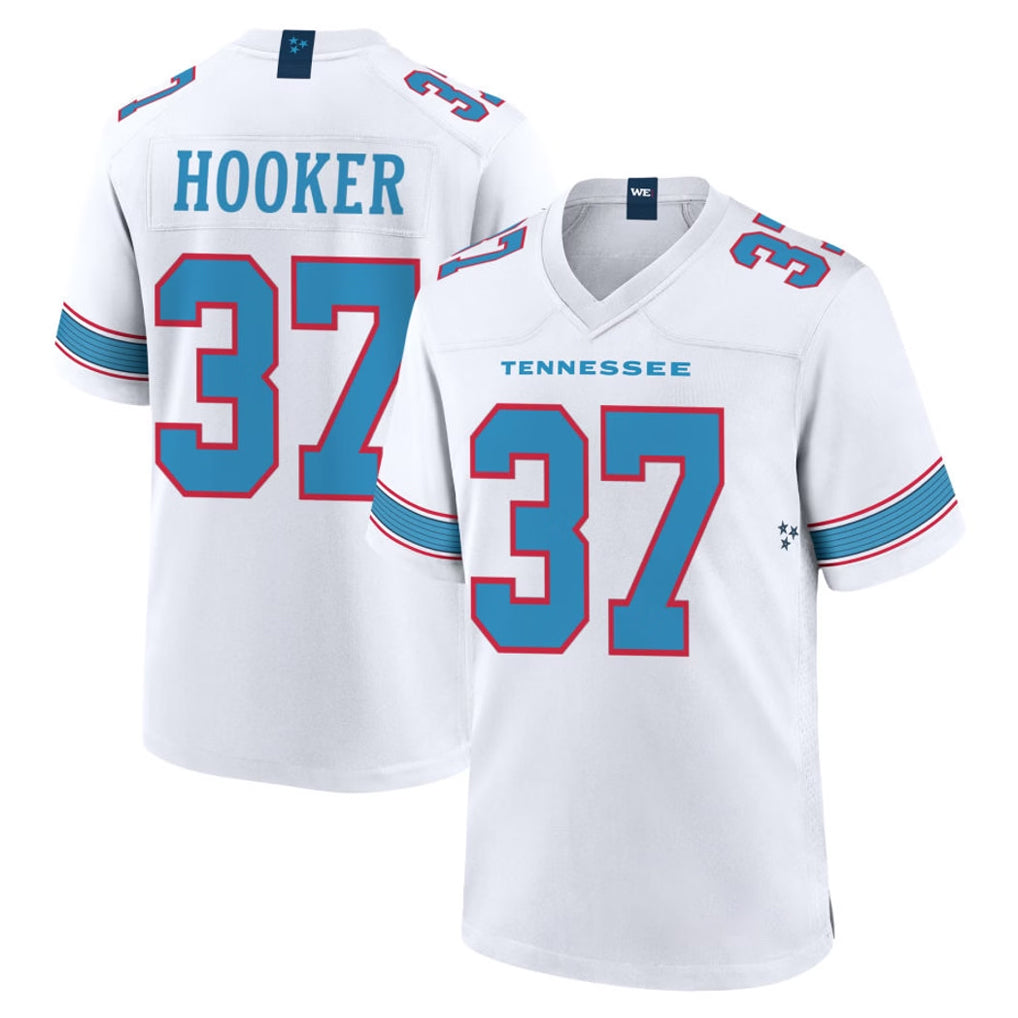 Ndoa T.Titans #37 Amani Hooker Player White 2026 Game Home Stitched Jerseys