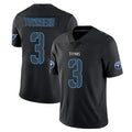 Ndoa T.Titans #3 Tommy Townsend Player Black Impact Limited Home Game Stitched Jerseys