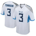 Ndoa T.Titans #3 Tommy Townsend Player White Home Game Stitched Jerseys