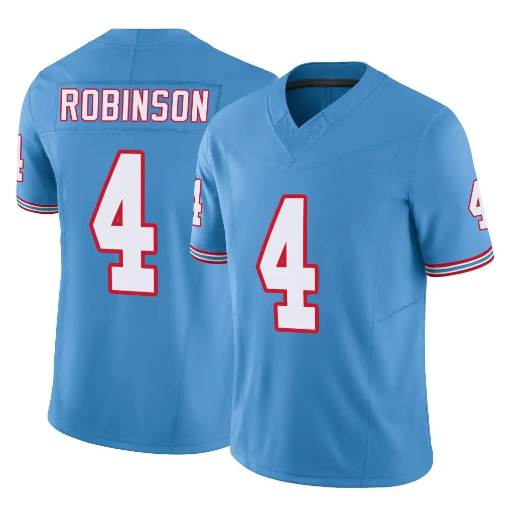 Ndoa T.Titans #4 Wan'Dale Robinson Player Light Blue Limited Vapor F.U.S.E. Home Game Stitched Jerseys