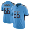 Ndoa T.Titans #66 Fernando Carmona Jr. Player Light Blue Limited Vapor Untouchable Home Game Stitched Jerseys