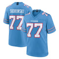 Ndoa T.Titans #77 Peter Skoronski Player Light Blue 2026 Game Home Stitched Jerseys