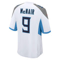 Ndoa T.Titans #9 Steve McNair Player White Home Game Stitched Jerseys