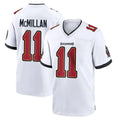 Ndoa TB.Buccaneers #11 Jalen McMillan Player White Home Game Stitched Jerseys