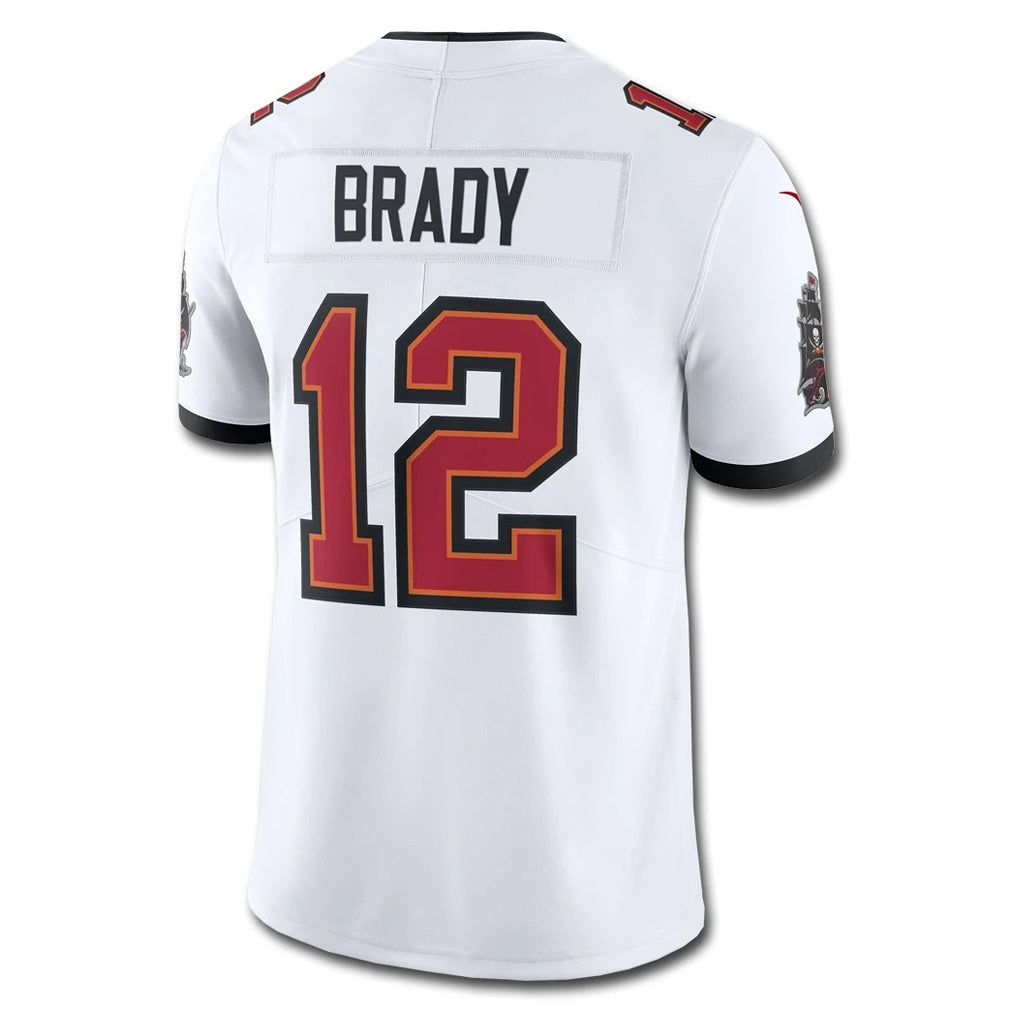 Ndoa TB.Buccaneers #12 Tom Brady Player White Vapor F.U.S.E. Limited Stitched Jerseys