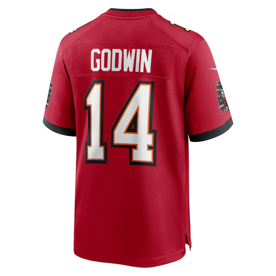 Ndoa TB.Buccaneers #14 Chris Godwin Jr. Player Red Game Home Stitched Jerseys