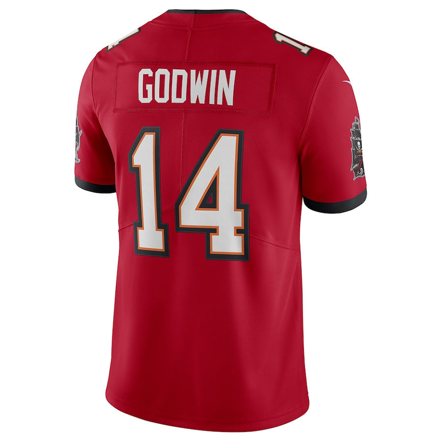 Ndoa TB.Buccaneers #14 Chris Godwin Jr. Player Red Vapor Limited Stitched Jerseys