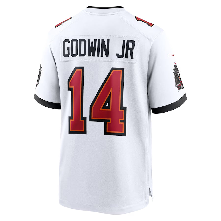 Ndoa TB.Buccaneers #14 Chris Godwin Jr. Player White Game Home Stitched Jerseys