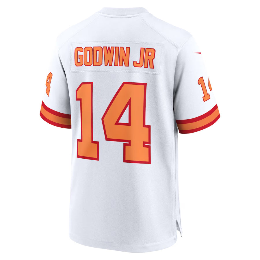 Ndoa TB.Buccaneers #14 Chris Godwin Jr. Player White Home Game Stitched Jerseys