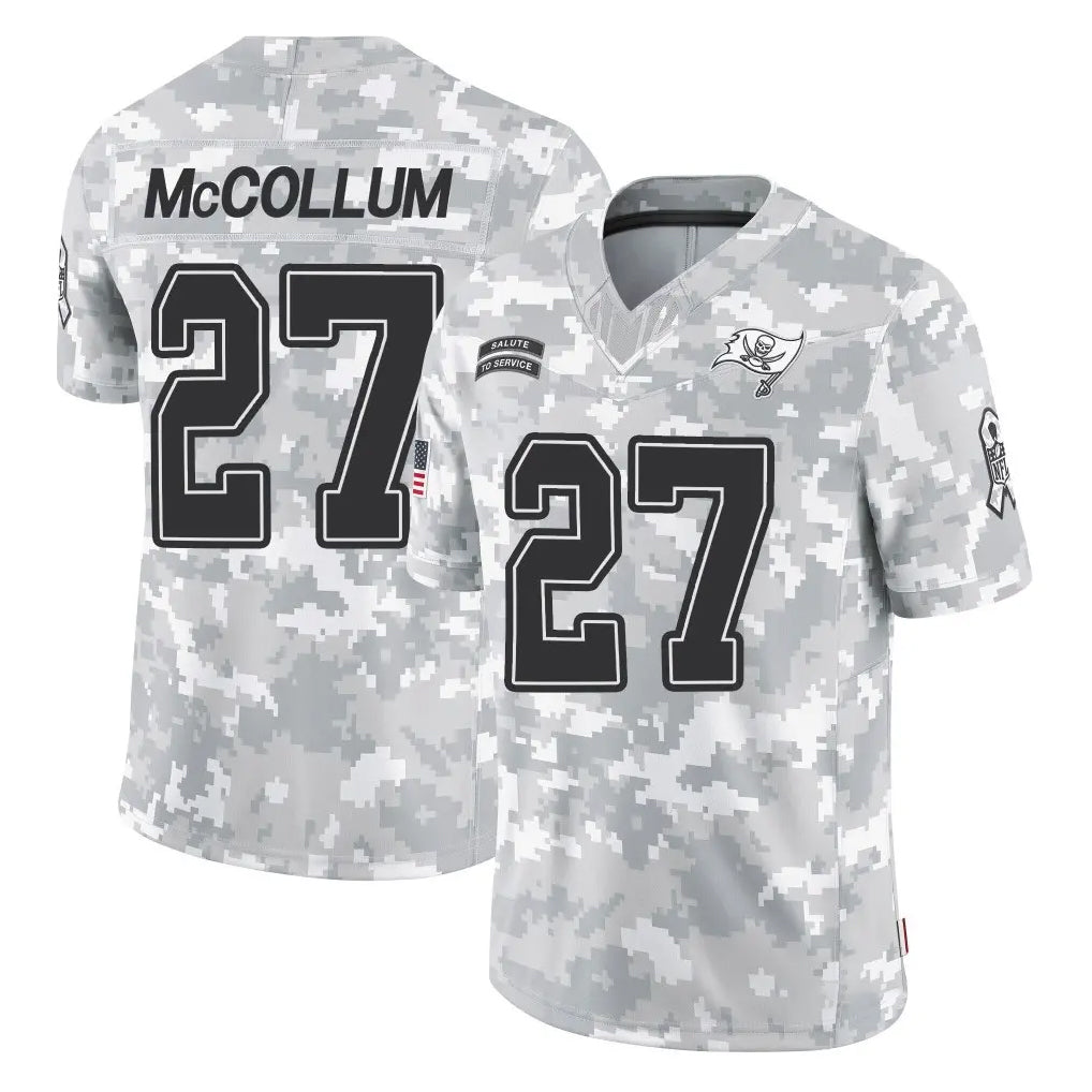 Ndoa TB.Buccaneers #27 Zyon McCollum Player Arctic Camo Limited Salute To Service Home Game Stitched Jerseys