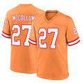 Ndoa TB.Buccaneers #27 Zyon McCollum Player Orange Throwback Home Game Stitched Jerseys