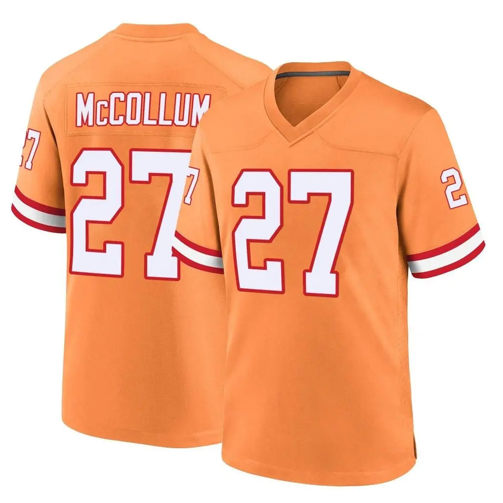 Ndoa TB.Buccaneers #27 Zyon McCollum Player Orange Throwback Home Game Stitched Jerseys