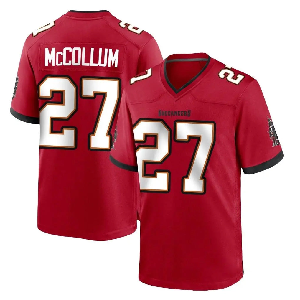 Ndoa TB.Buccaneers #27 Zyon McCollum Player Red Home Game Stitched Jerseys