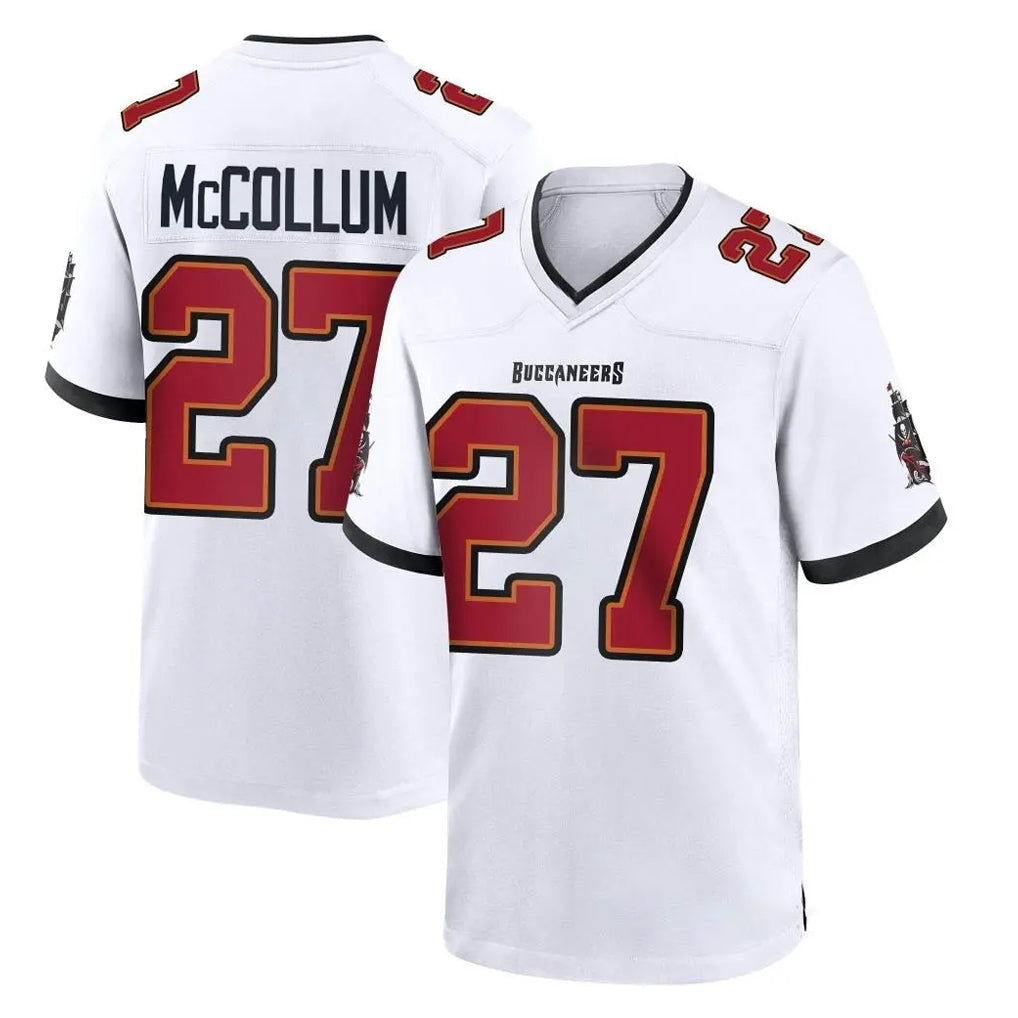 Ndoa TB.Buccaneers #27 Zyon McCollum Player White Home Game Stitched Jerseys