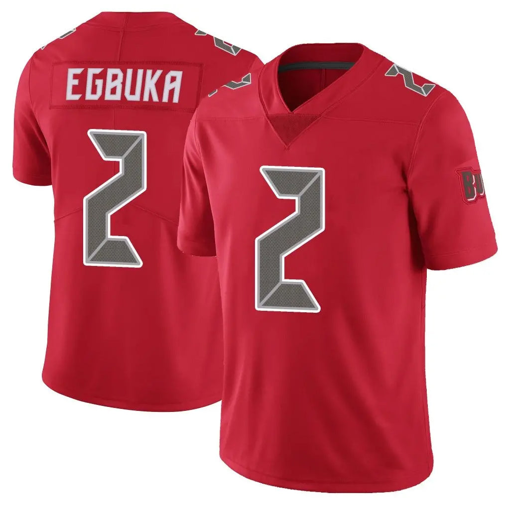 Ndoa TB.Buccaneers #2 Emeka Egbuka Player Red Vapor Limited Stitched Jerseys
