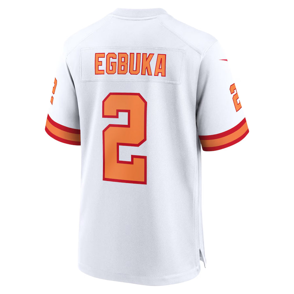 Ndoa TB.Buccaneers #2 Emeka Egbuka Player White 50th Season Game Stitched Jerseys