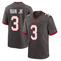 Ndoa TB.Buccaneers #3 Rueben Bain Jr. Player Pewter Alternate Home Game Stitched Jerseys