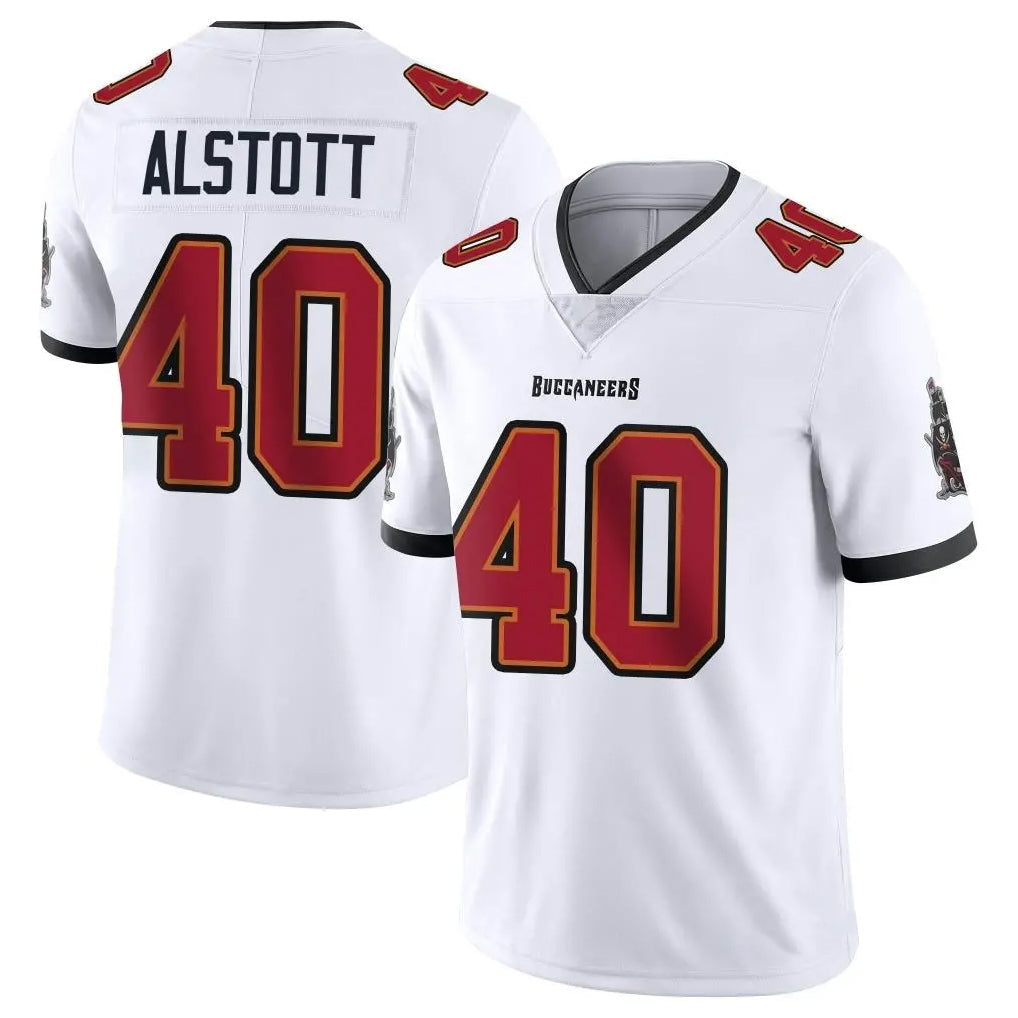 Ndoa TB.Buccaneers #40 Mike Alstott Player Limited White Vapor Untouchable Stitched Jerseys