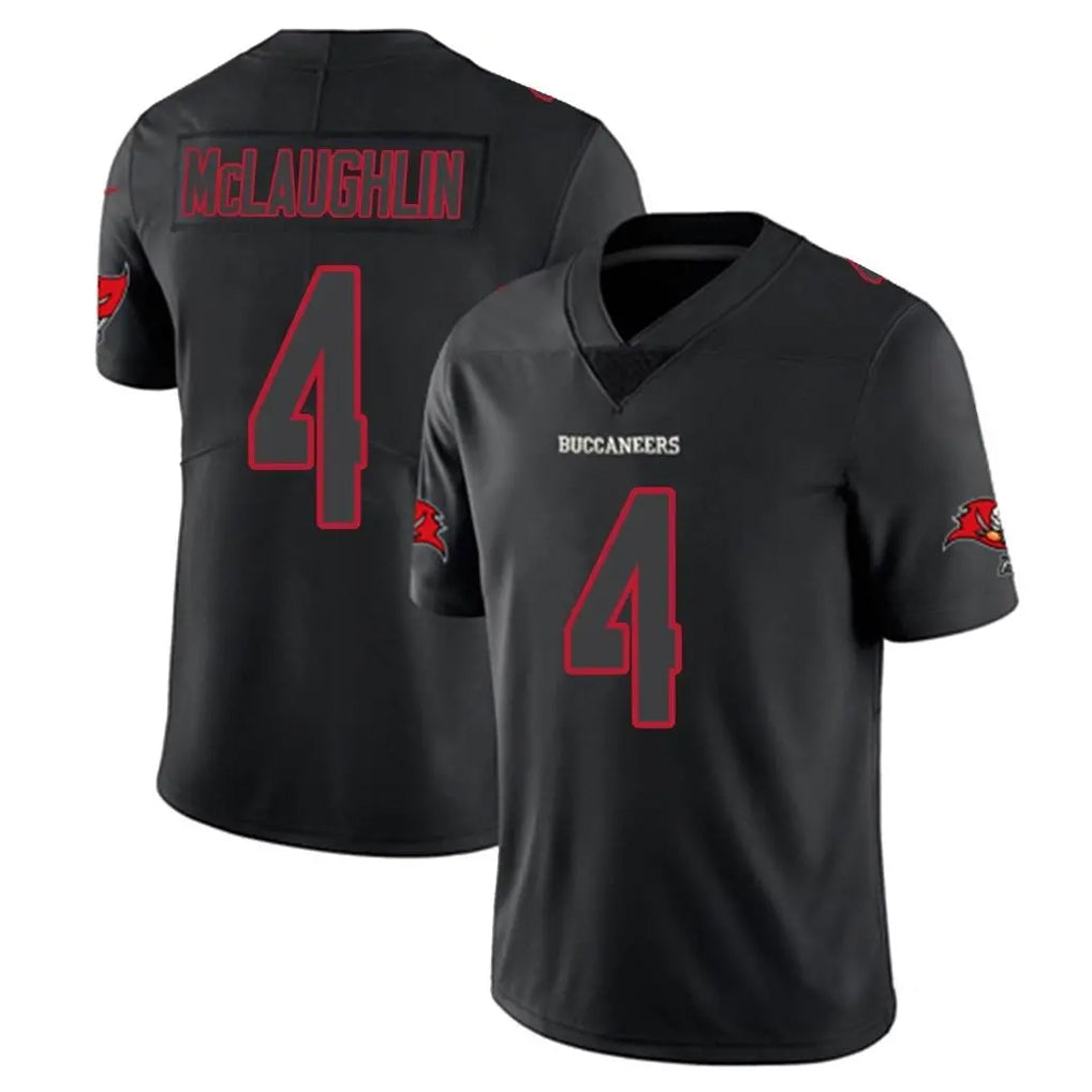 Ndoa TB.Buccaneers #4 Chase McLaughlin Player Black Impact Limited Home Game Stitched Jerseys