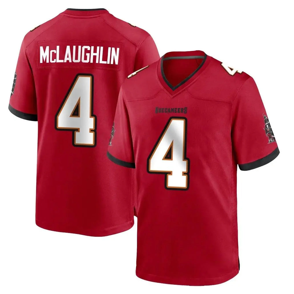 Ndoa TB.Buccaneers #4 Chase McLaughlin Player Red Home Game Stitched Jerseys