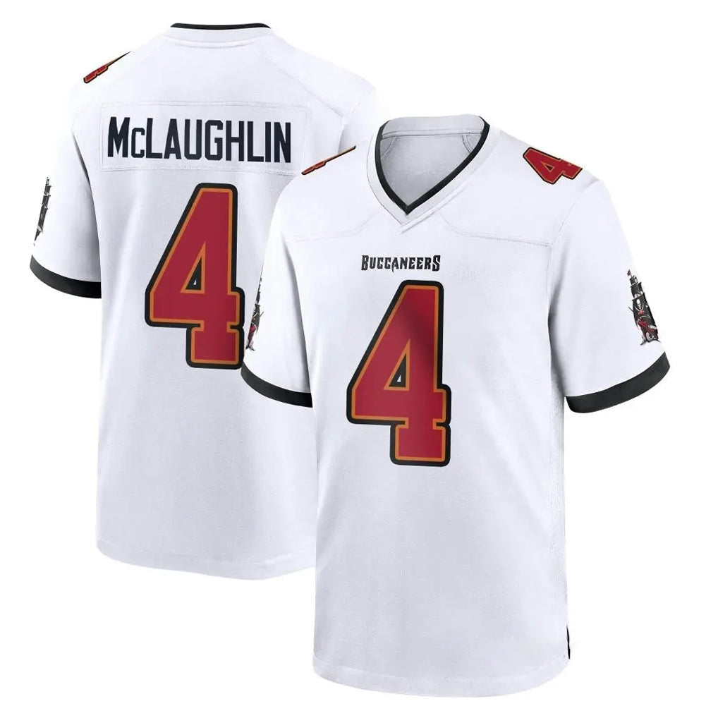 Ndoa TB.Buccaneers #4 Chase McLaughlin Player White Home Game Stitched Jerseys