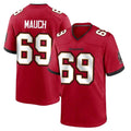 Ndoa TB.Buccaneers #69 Cody Mauch Player Red Home Game Stitched Jerseys