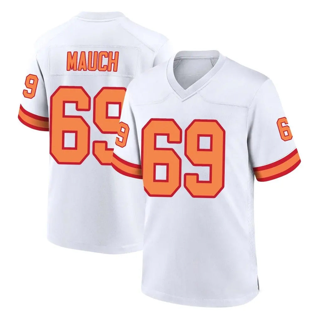 Ndoa TB.Buccaneers #69 Cody Mauch Player White '76 Home Game Stitched Jerseys
