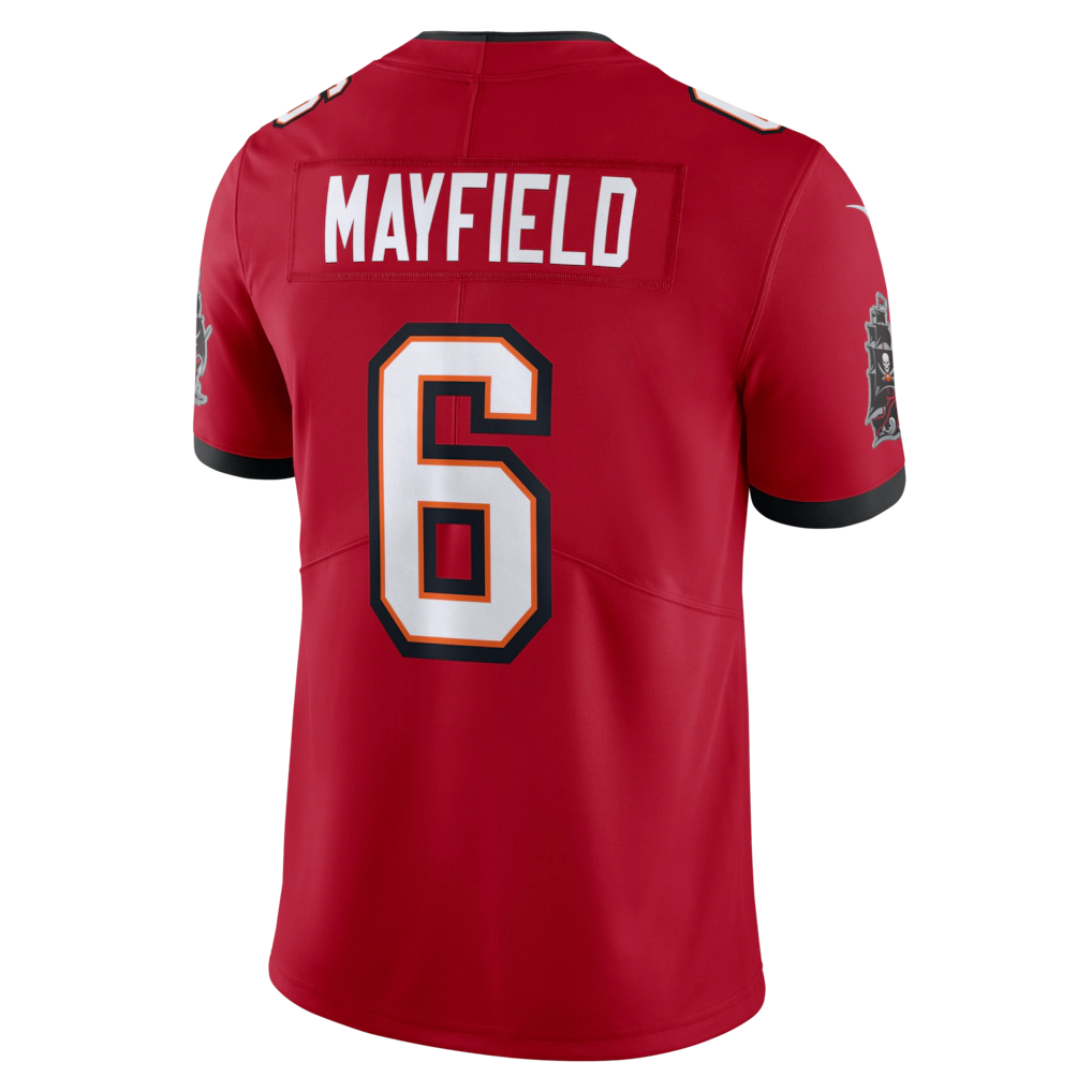 Ndoa TB.Buccaneers #6 Baker Mayfield Red Vapor Untouchable Limited Stitched Jerseys